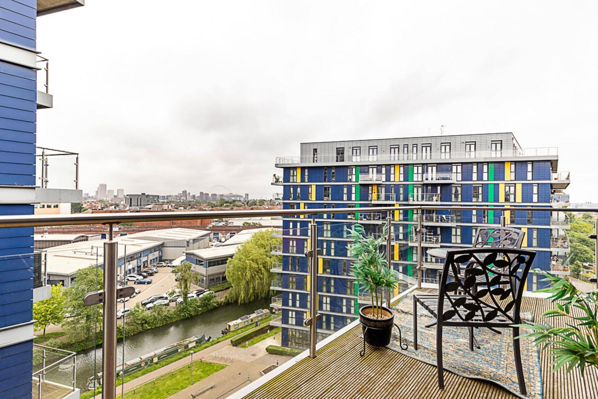 Vibrant London Canal Apartment Exterior foto